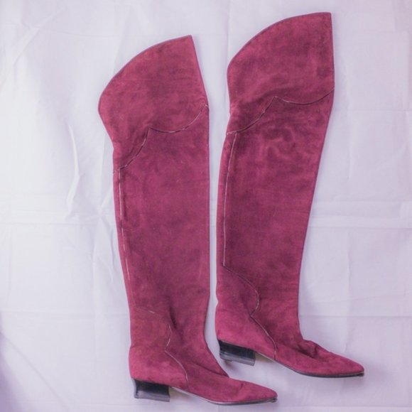 Vero Cuoio Shoes - VERO CUOIO over the knee boots size 8